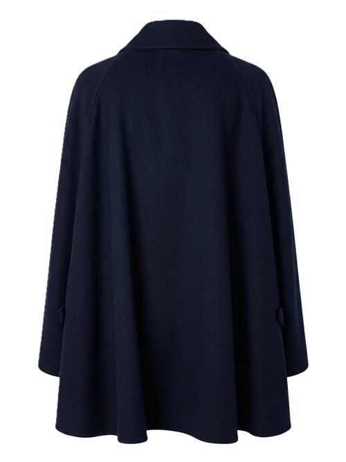 mantella Leila 100% kashmir blu notte TAGLIATORE | LEILA 350002 U PER014B5124